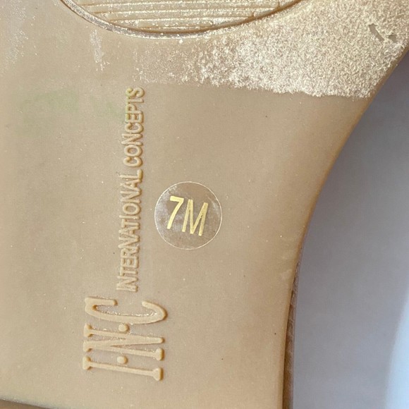 INC International Concepts Womens 7M Multicolor Rhinestone Nataliah Slide Sandal - Picture 13 of 16